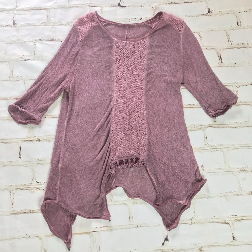M Made in Italy boho top